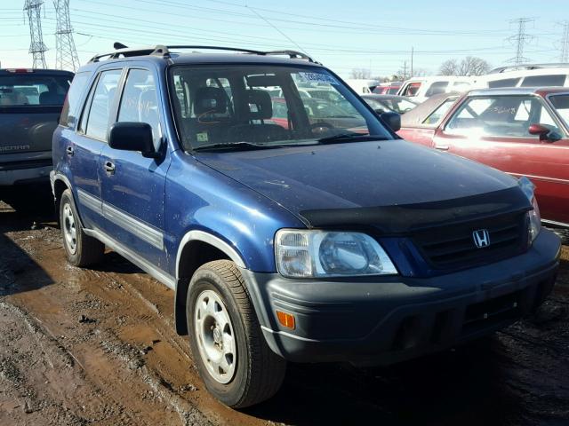 JHLRD1845VC001162 - 1997 HONDA CR-V LX BLUE photo 1