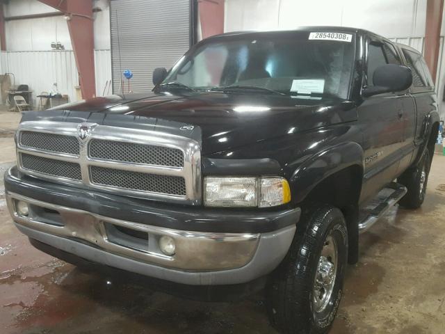 1B7KF23W4XJ644012 - 1999 DODGE RAM 2500 BLACK photo 2