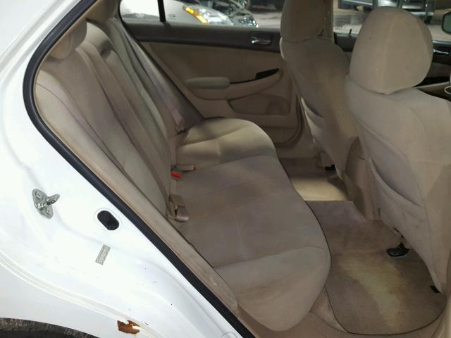 1HGCM56377A064039 - 2007 HONDA ACCORD SE WHITE photo 6