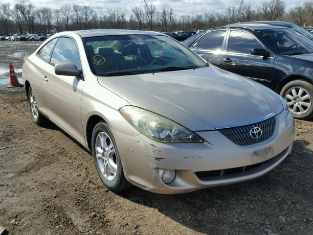 4T1CE30P04U792741 - 2004 TOYOTA CAMRY SOLA GOLD photo 1