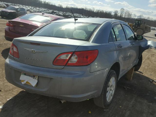 1C3LC46J28N284665 - 2008 CHRYSLER SEBRING LX BLUE photo 4