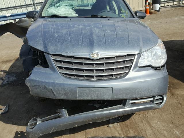 1C3LC46J28N284665 - 2008 CHRYSLER SEBRING LX BLUE photo 7