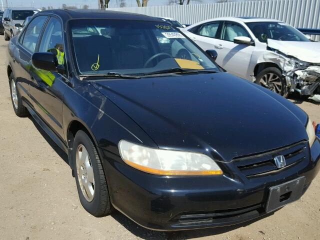 1HGCG16521A007210 - 2001 HONDA ACCORD EX BLACK photo 1