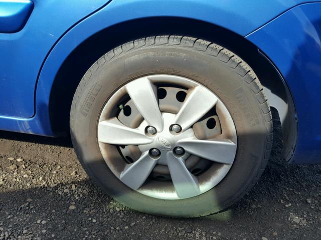 KNADH4A39A6645798 - 2010 KIA RIO LX Կապույտ լուսանկար 9