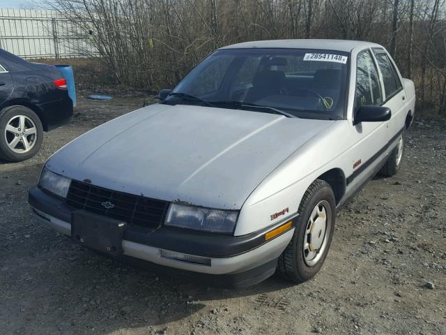 1G1LT54T5LE189959 - 1990 CHEVROLET CORSICA LT SILVER photo 2