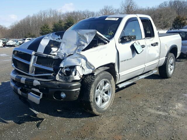 1D3HU18D54J154862 - 2004 DODGE RAM 1500 S SILVER photo 2