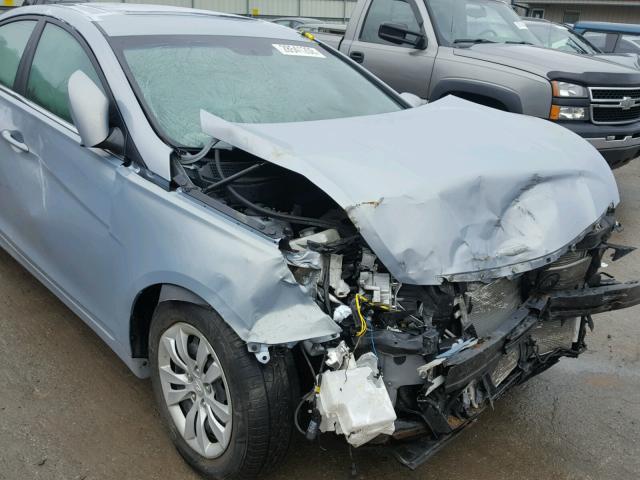 5NPEB4ACXBH036946 - 2011 HYUNDAI SONATA GLS BLUE photo 9