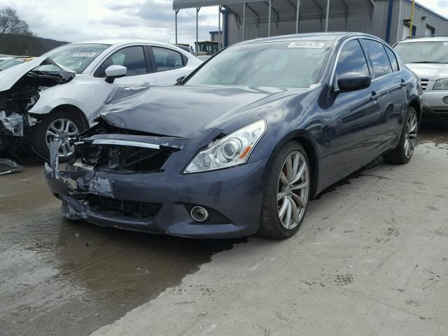 JN1CV6APXCM624840 - 2012 INFINITI G37 BASE BLUE photo 2