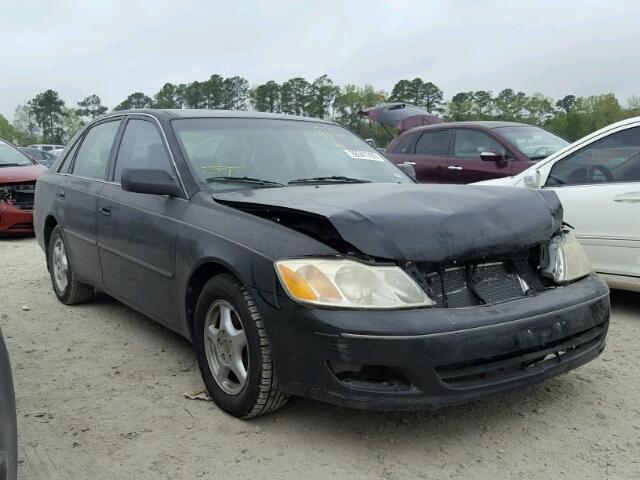 4T1BF28B21U142686 - 2001 TOYOTA AVALON XL BLACK photo 1