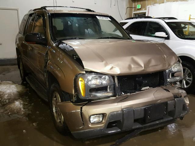 1GNDT13S822375564 - 2002 CHEVROLET TRAILBLAZE GOLD photo 1