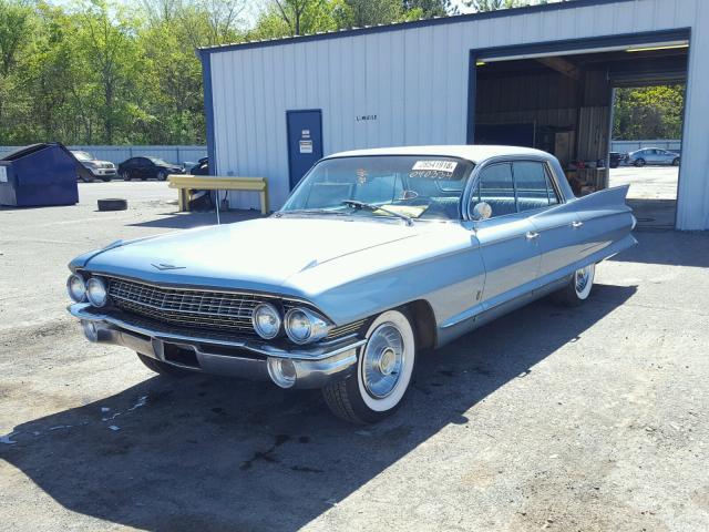 61M040334 - 1961 CADILLAC FLEETWOOD BLUE photo 2