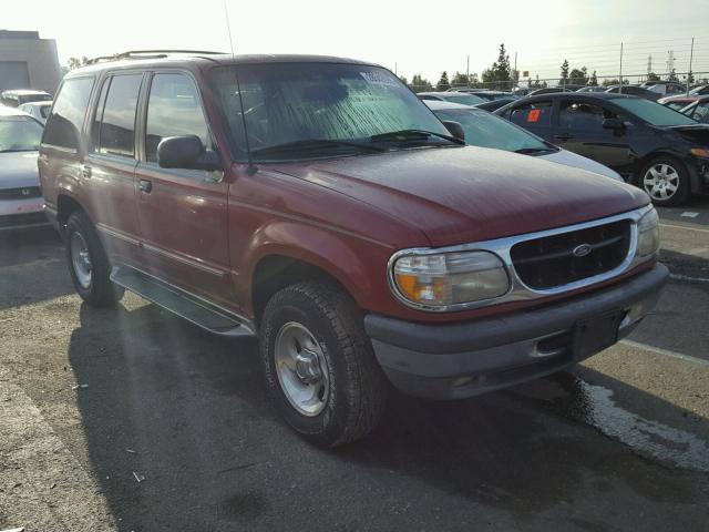 1FMZU32E7WZA76059 - 1998 FORD EXPLORER RED photo 1