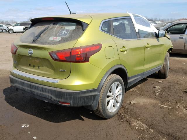 JN1BJ1CR8HW110313 - 2017 NISSAN ROGUE SPOR GREEN photo 4