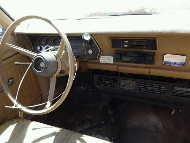 LL41C5B269686 - 1975 DODGE DART WHITE photo 9