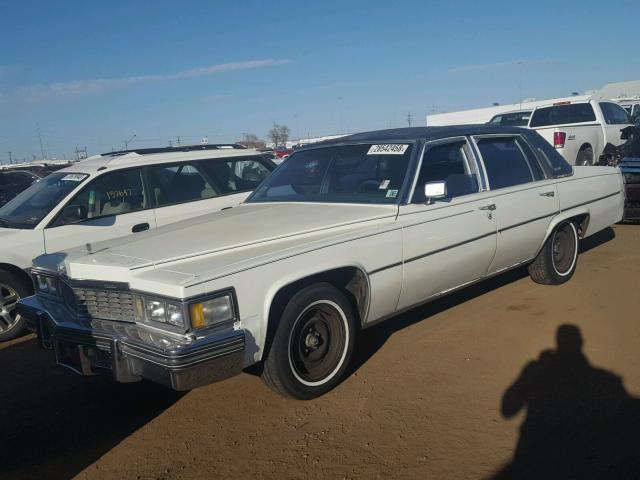 6D69S70306030 - 1977 CADILLAC DEVILLE WHITE photo 2