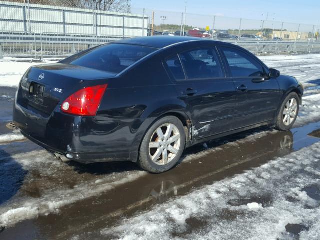 1N4BA41E25C835794 - 2005 NISSAN MAXIMA SE BLACK photo 4