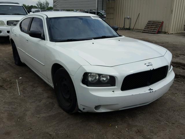 2B3KA43R56H364444 - 2006 DODGE CHARGER WHITE photo 1