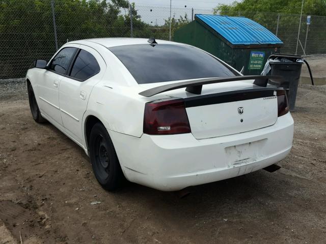 2B3KA43R56H364444 - 2006 DODGE CHARGER WHITE photo 3