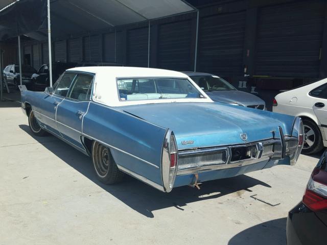 P7139339 - 1967 CADILLAC BROUGHAM BLUE photo 3