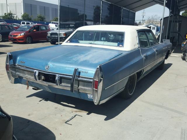 P7139339 - 1967 CADILLAC BROUGHAM BLUE photo 4