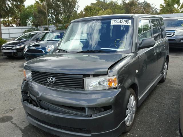 JTLKT324750211919 - 2005 TOYOTA SCION XB მწვანე ფოტო 2