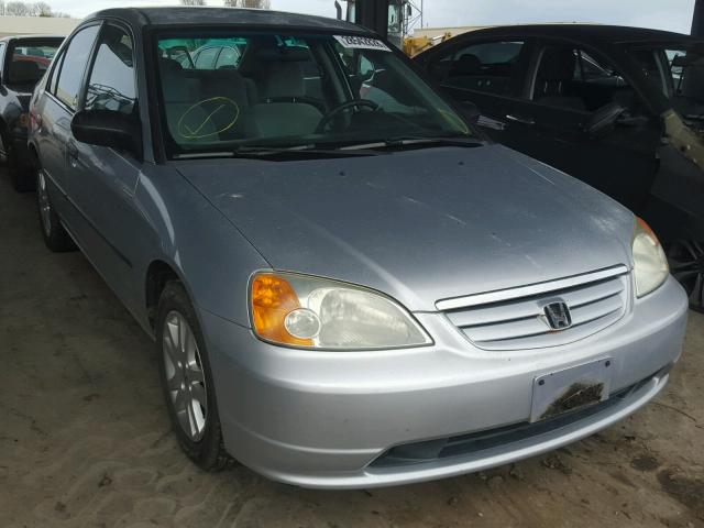 2HGES15291H555611 - 2001 HONDA CIVIC DX SILVER photo 1