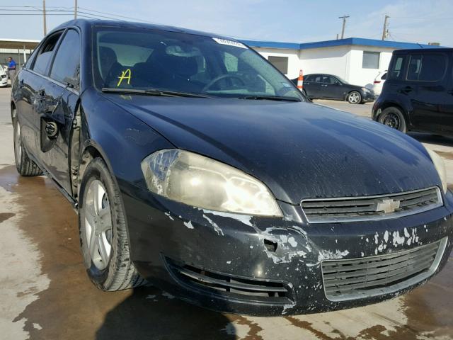 2G1WB58K269203891 - 2006 CHEVROLET IMPALA LS BLACK photo 1