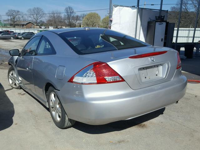 1HGCM72696A018447 - 2006 HONDA ACCORD EX SILVER photo 3