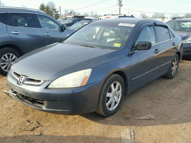 1HGCM66575A078785 - 2005 HONDA ACCORD EX CHARCOAL photo 2