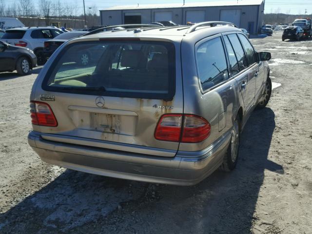 WDBJH82J2YX041846 - 2000 MERCEDES-BENZ E 320 4MAT BEIGE photo 4