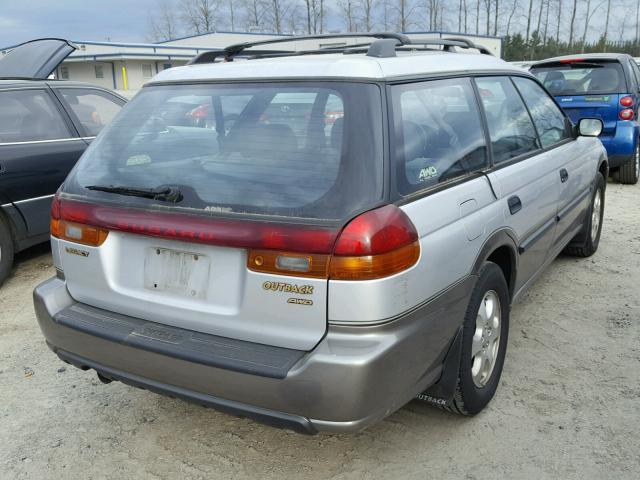 4S3BG6854X7646652 - 1999 SUBARU LEGACY SILVER photo 4