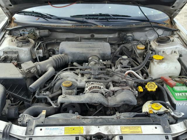 4S3BG6854X7646652 - 1999 SUBARU LEGACY SILVER photo 7