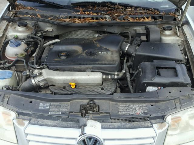 3VWSE69MX3M164504 - 2003 VOLKSWAGEN JETTA GLS SILVER photo 7