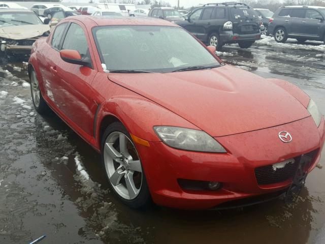 JM1FE17N940113700 - 2004 MAZDA RX8 RED photo 1