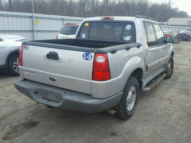 1FMZU77E72UD39660 - 2002 FORD EXPLORER S SILVER photo 4