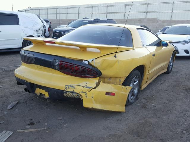 2G2FV22P6P2209015 - 1993 PONTIAC FIREBIRD F YELLOW photo 4