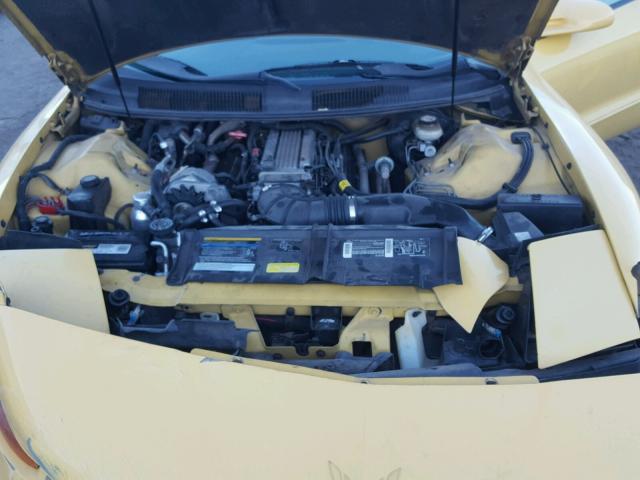 2G2FV22P6P2209015 - 1993 PONTIAC FIREBIRD F YELLOW photo 7