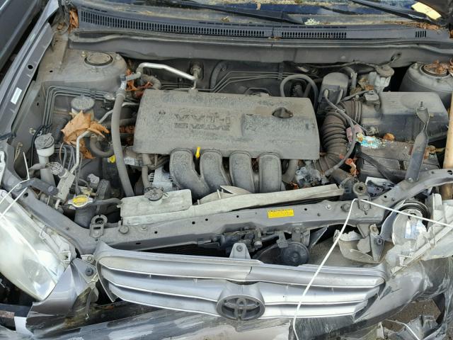 1NXBR38E94Z250038 - 2004 TOYOTA COROLLA CE GRAY photo 7