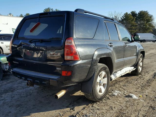 JTEBU14R458038430 - 2005 TOYOTA 4RUNNER SR BLACK photo 4