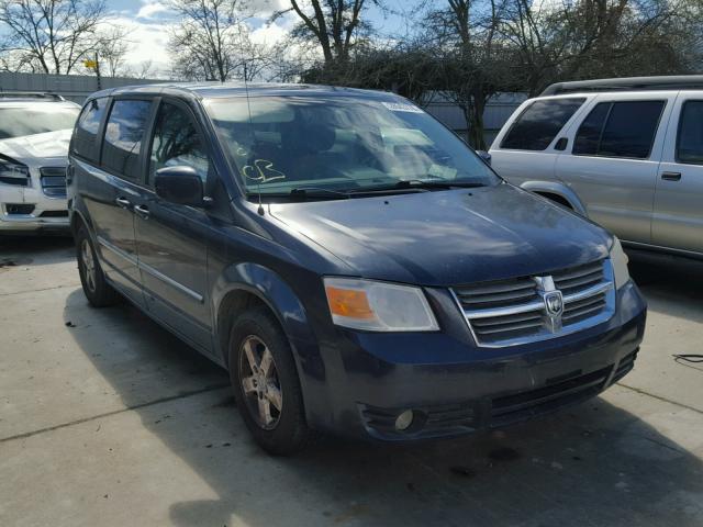 2D8HN54P28R126775 - 2008 DODGE GRAND CARA BLUE photo 1