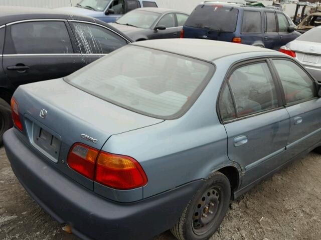 2HGEJ6611YH605773 - 2000 HONDA CIVIC BASE GREEN photo 4