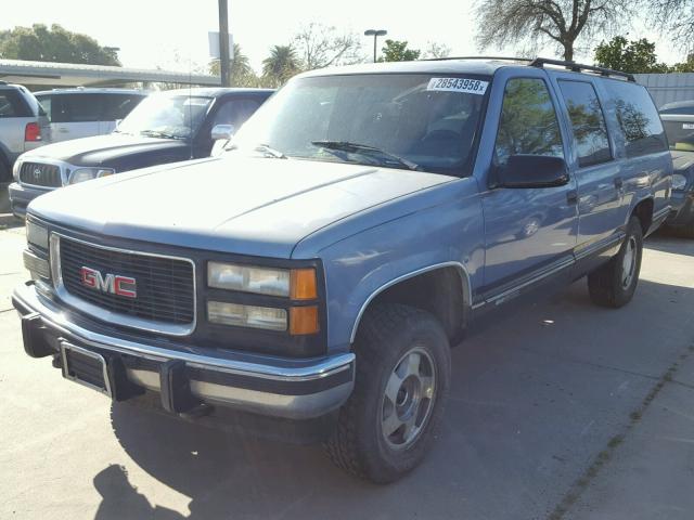 1GKFK16K8RJ755685 - 1994 GMC SUBURBAN K BLUE photo 2