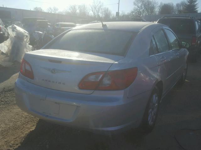 1C3LC46K58N156235 - 2008 CHRYSLER SEBRING LX SILVER photo 4