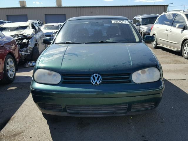 WVWGA31J4XW358200 - 1999 VOLKSWAGEN GOLF GLS GREEN photo 9