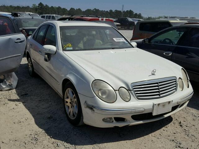 WDBUF65J63A227940 - 2003 MERCEDES-BENZ C WHITE photo 1