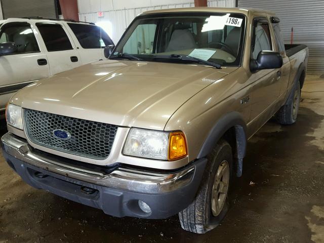 1FTZR45E52TA52959 - 2002 FORD RANGER SUP GOLD photo 2