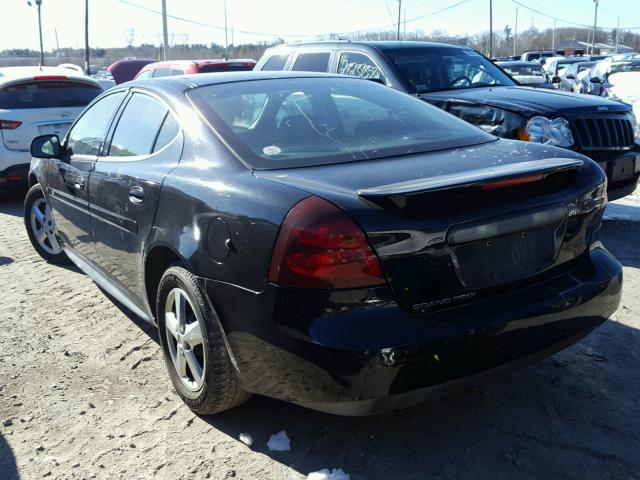 2G2WP552361297568 - 2006 PONTIAC GRAND PRIX BLACK photo 3