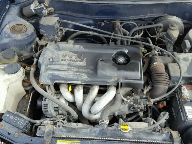 2T1BR12E41C444437 - 2001 TOYOTA COROLLA CE BLUE photo 7