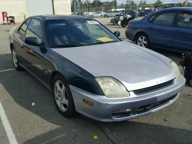 JHMBB6241YC003729 - 2000 HONDA PRELUDE GREEN photo 1