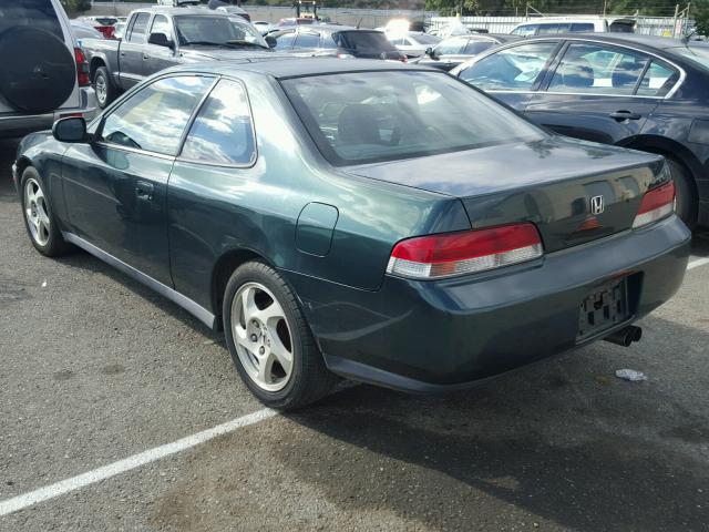 JHMBB6241YC003729 - 2000 HONDA PRELUDE GREEN photo 3